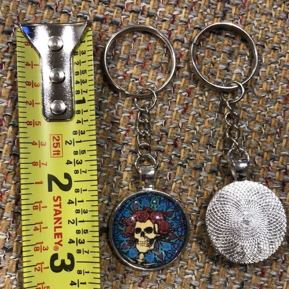 M BUYITWHENFOUND Custom Grateful Dead Keychains Now In Stock BERTHA KEYCHAIN - Picture 5 of 6